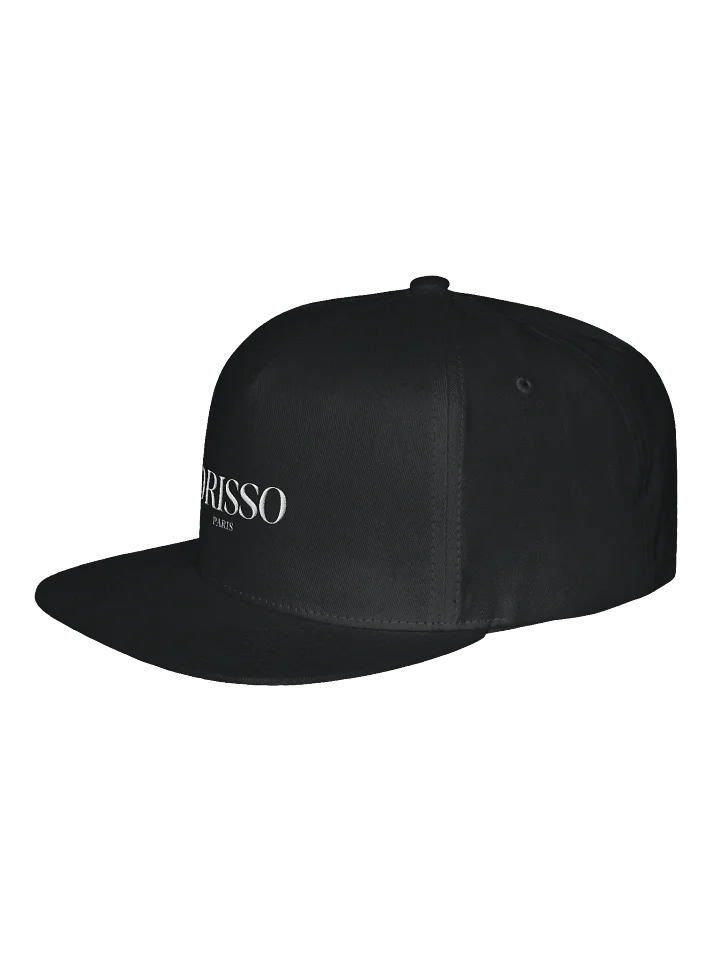 Drisso Paris™ Black Yupoong Flat Snapback Cap product image (2)