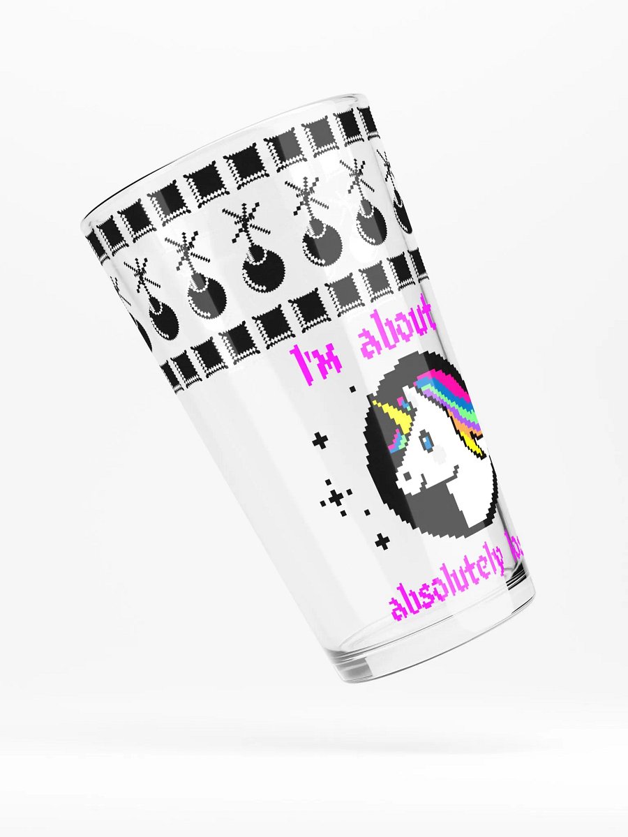 I'm about to lose it pint glass product image (4)