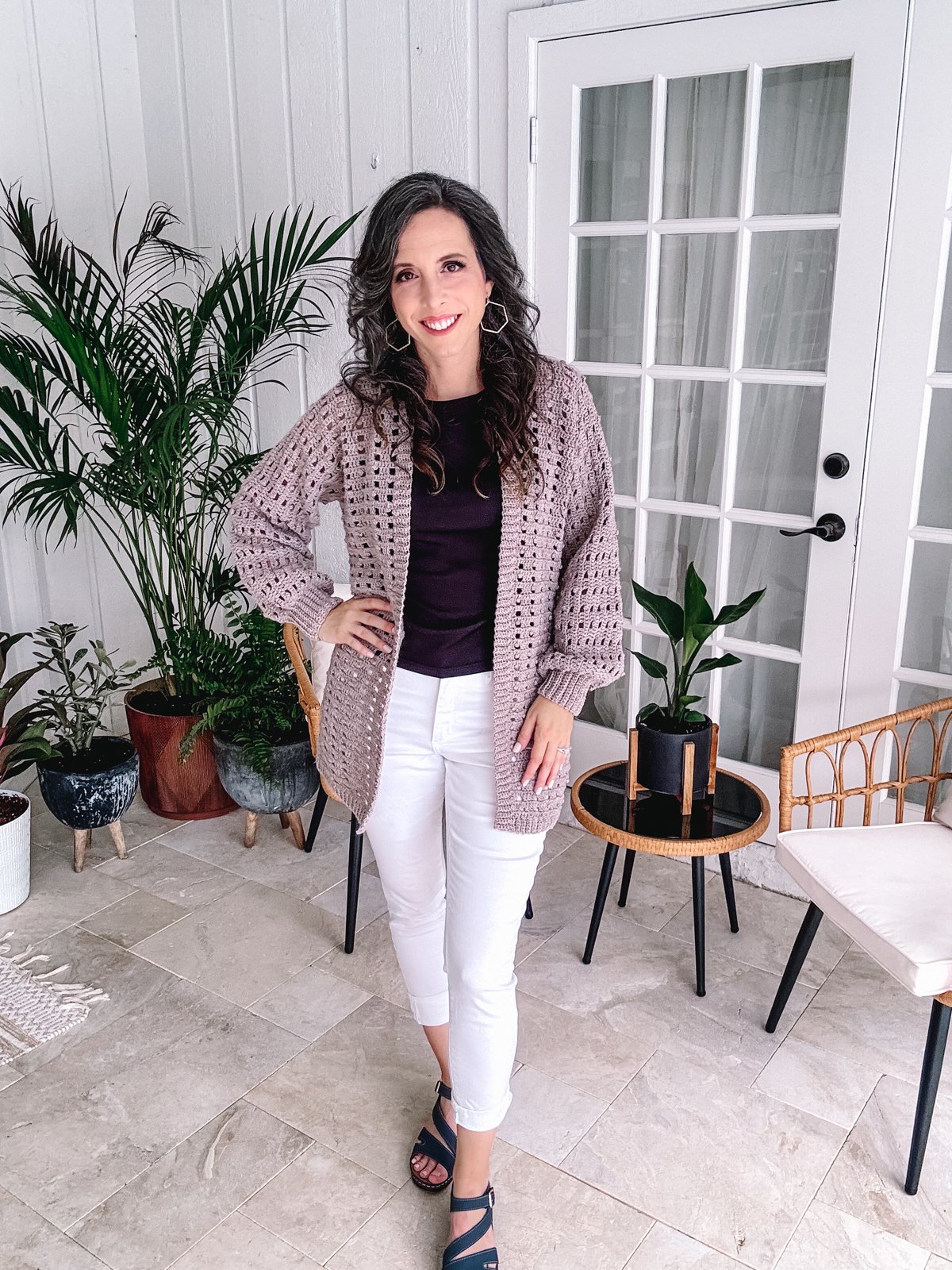 Hummingbird Crochet Cardigan Pattern product image (9)