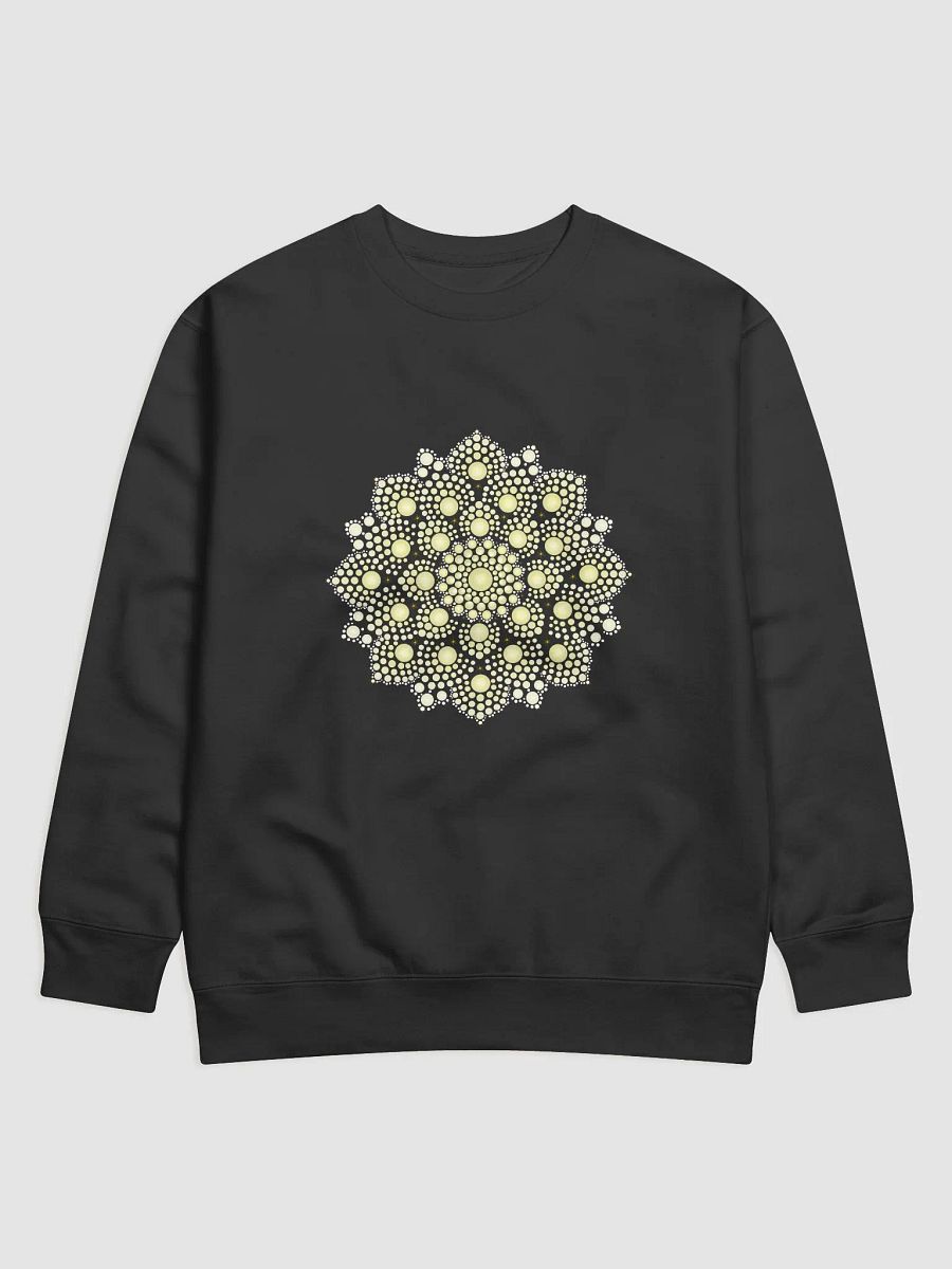 Yellow Dot Mandala Unisex Premium Sweatshirt product image (4)