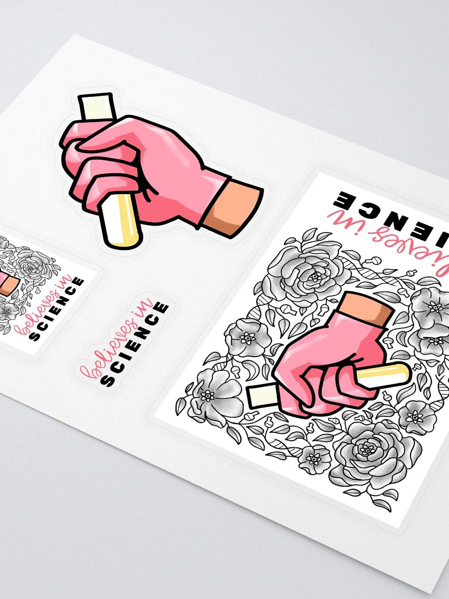 believes in science (stickers) product image (3)