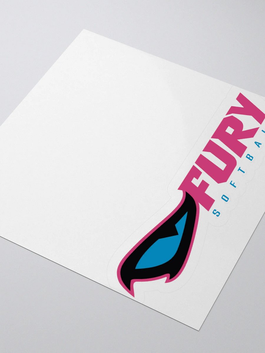 Fury Softball Eye Logo Stickers product image (7)