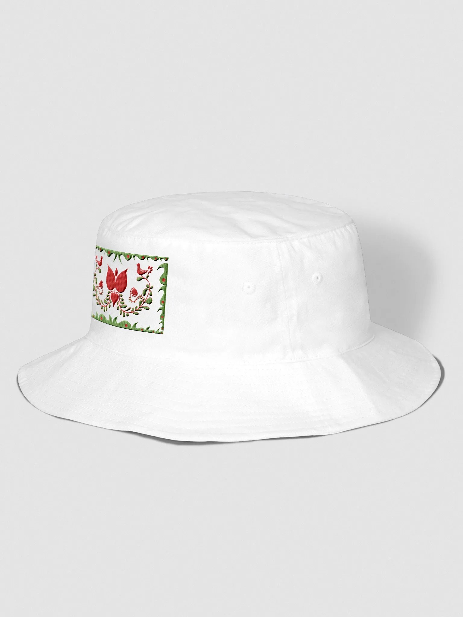 Hungarian Floral Folk Art Bucket Hat product image (2)
