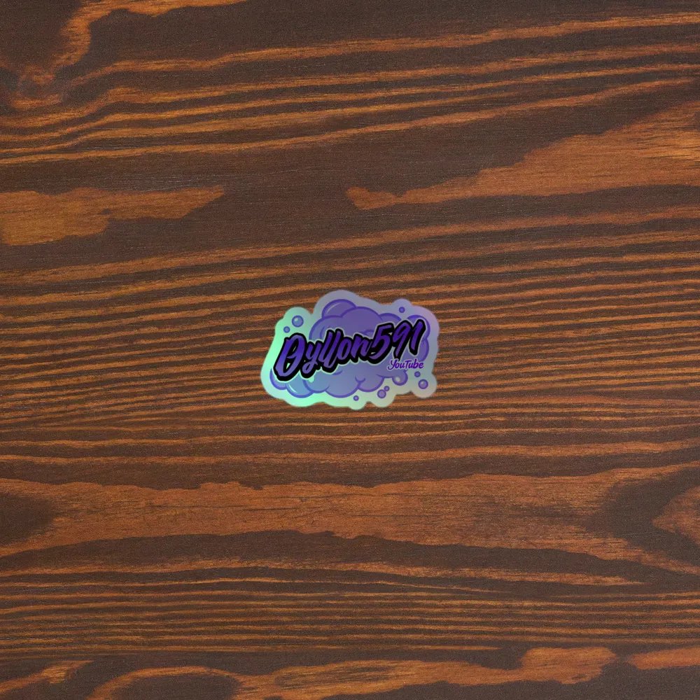 Dyllon591 YouTube Logo Sticker product image (5)