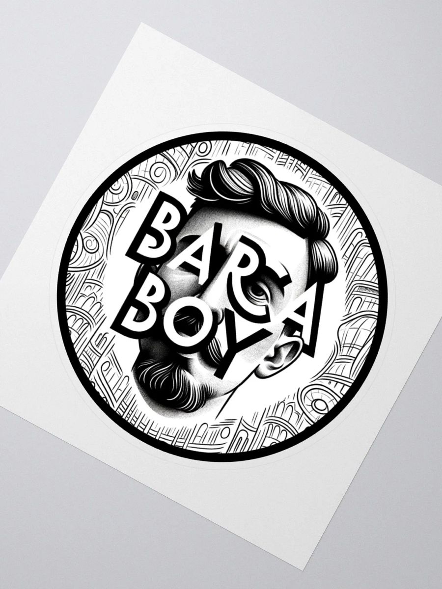 Barca Boy Sticker - Gaudí Face product image (2)