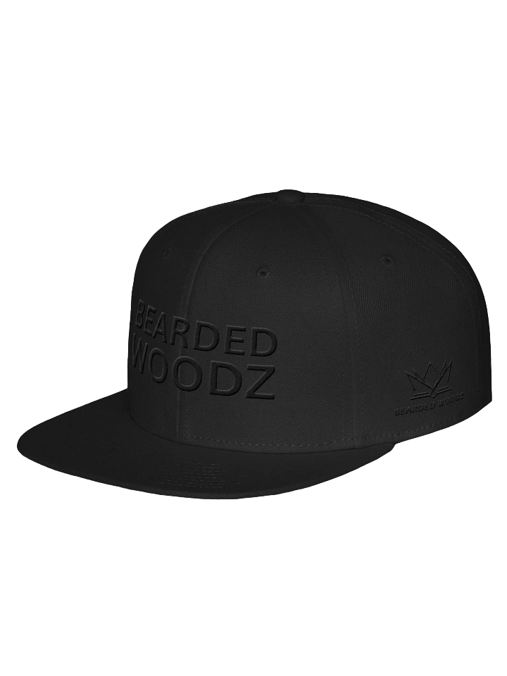 Bearded Woodz Snapback (Black Embroidery) product image (2)