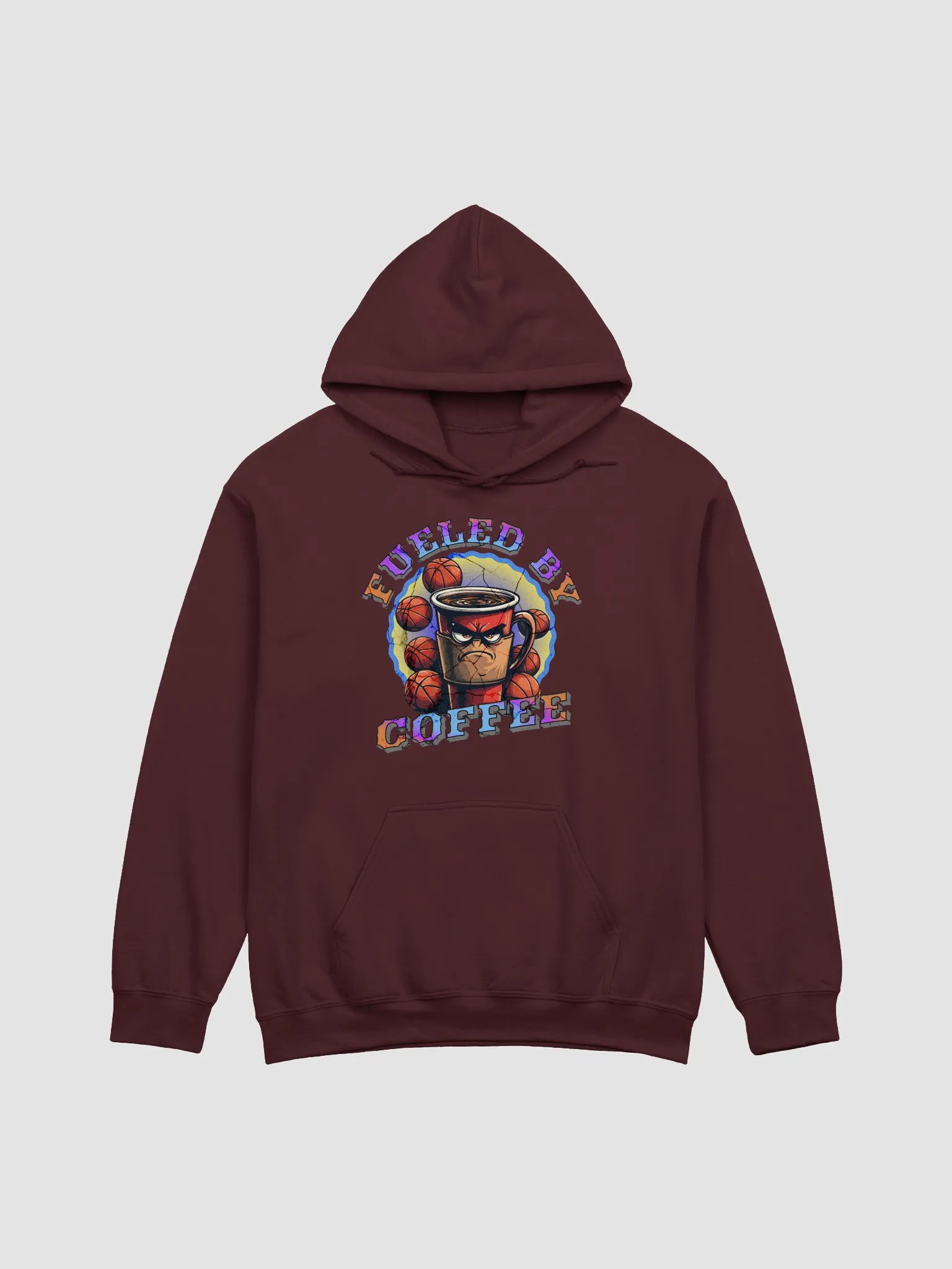 Fueled By Coffee Basketball Hoodie product image (4)