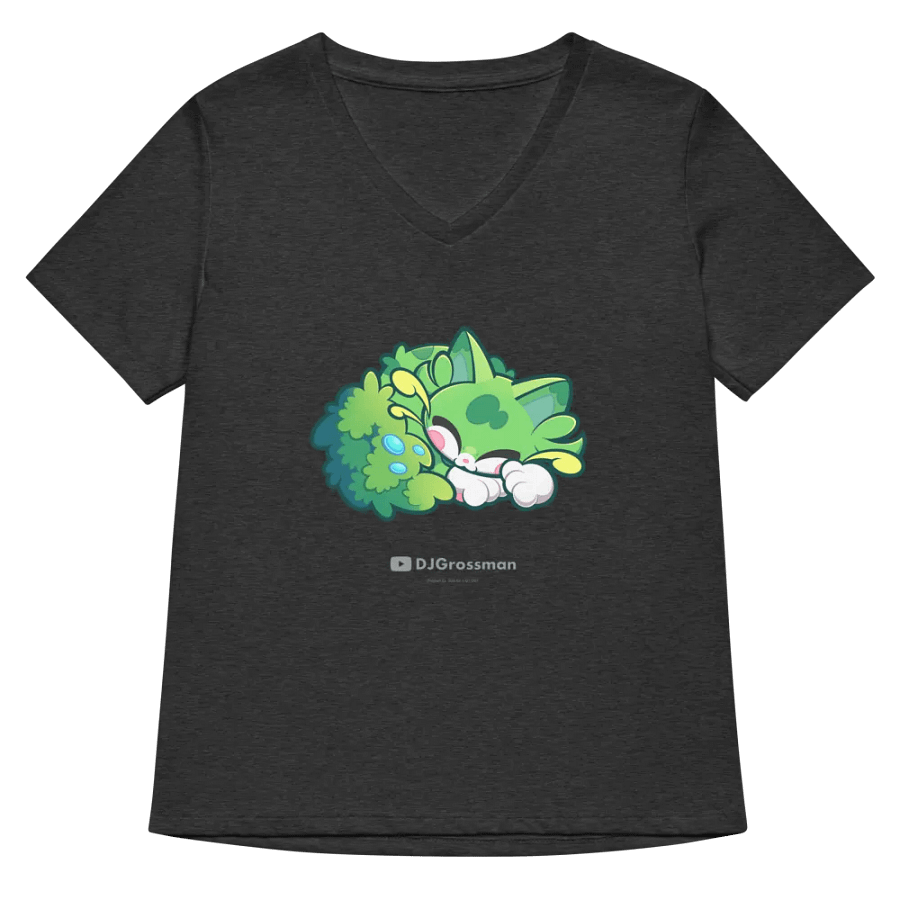 Sleeping Chloe • Women's Relaxed V-Neck T-shirt product image (6)