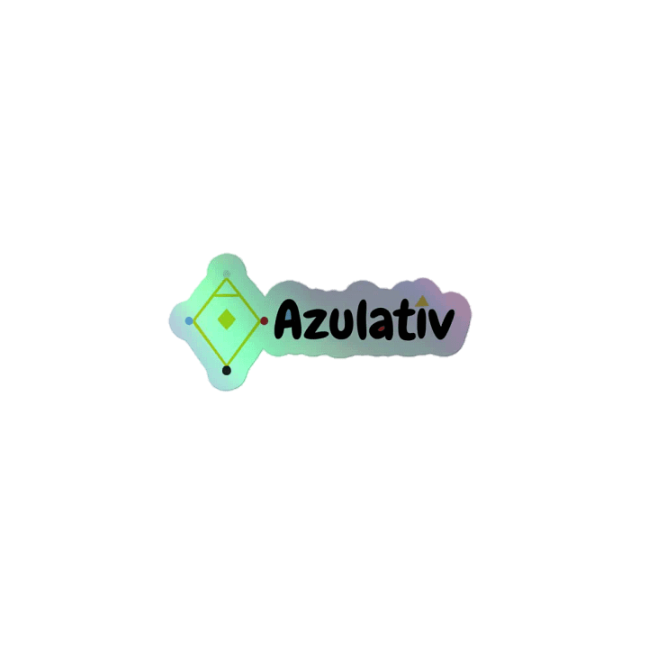 Holo logo sticker product image (1)