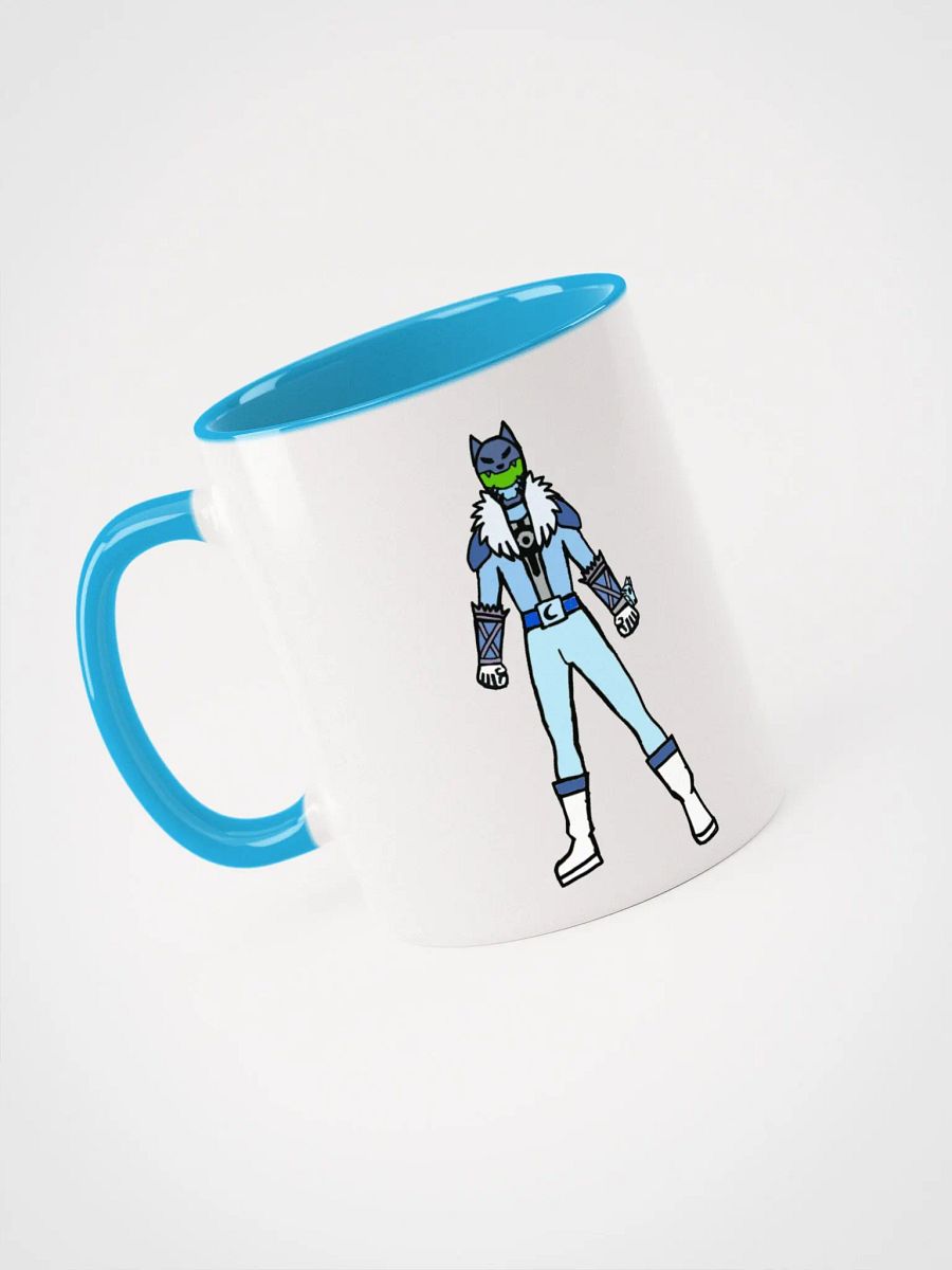 Blue & Rad Wolf Rangers - Ceramic Mug with Color Inside product image (5)