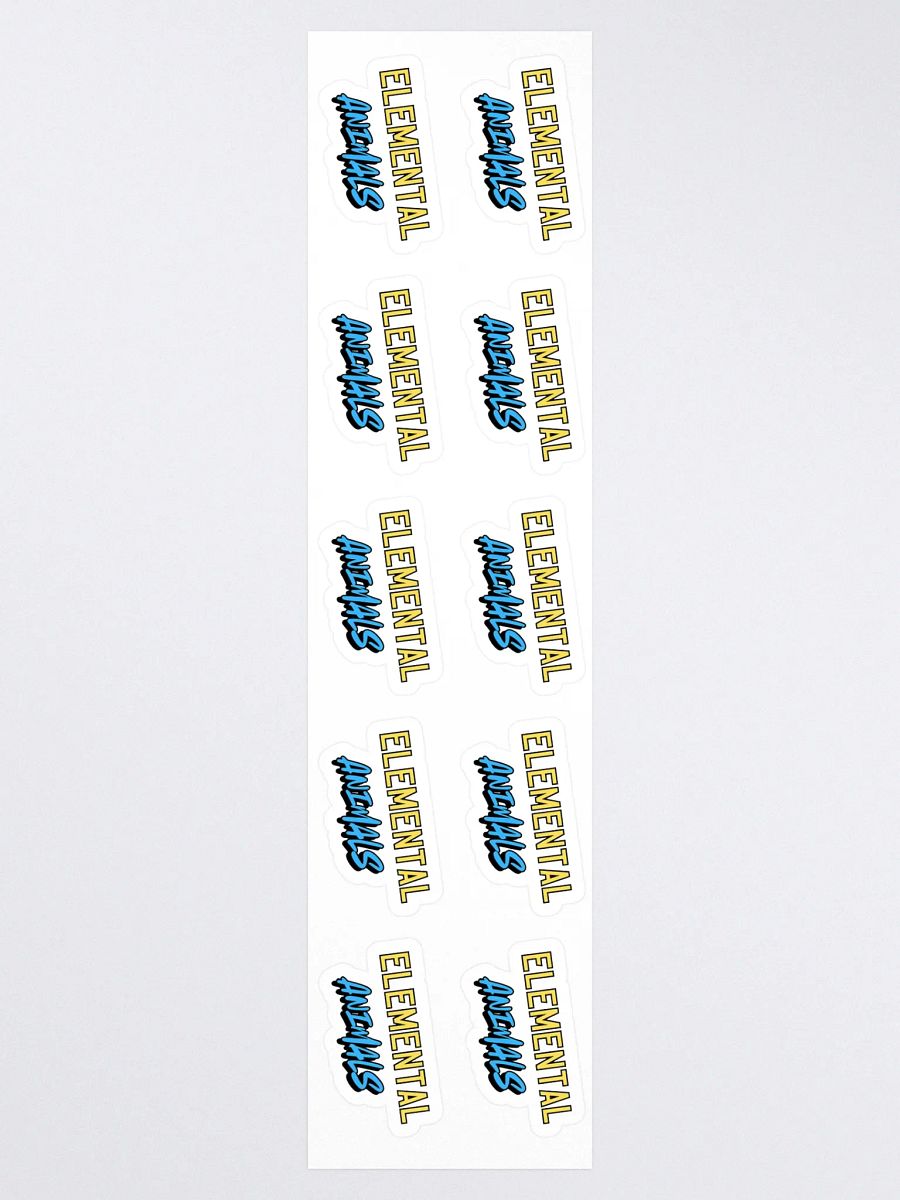 Elemental Animals Kiss Cut Stickers (Set of 10) product image (3)