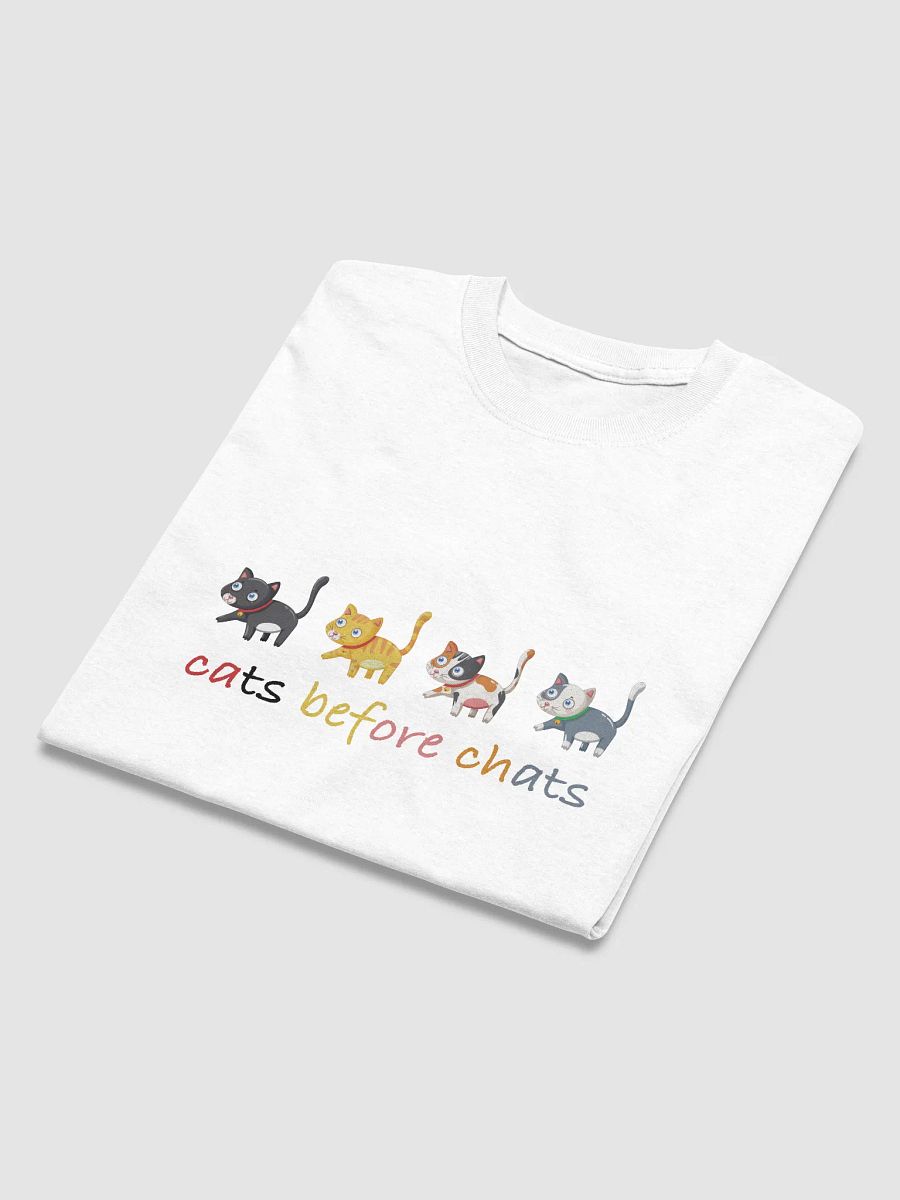 Whimsical Cat Crew T-Shirt product image (47)