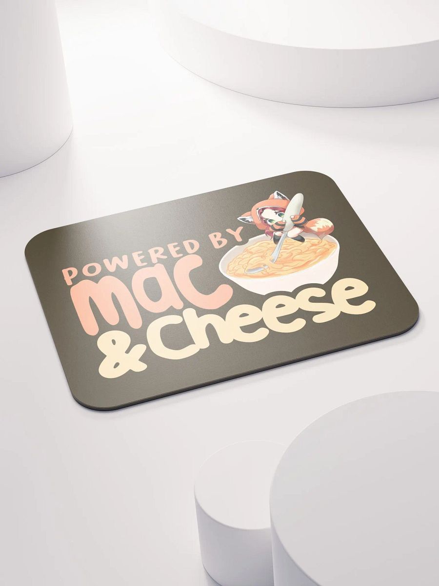 Powered by Mac & Cheese Mousepad product image (4)