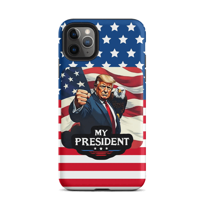 iPhone Tough Case: Trump, My President, with Eagle product image (26)