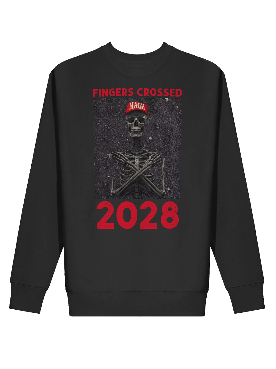 "FINGERS CROSSED 2028" Sweatshirt product image (2)