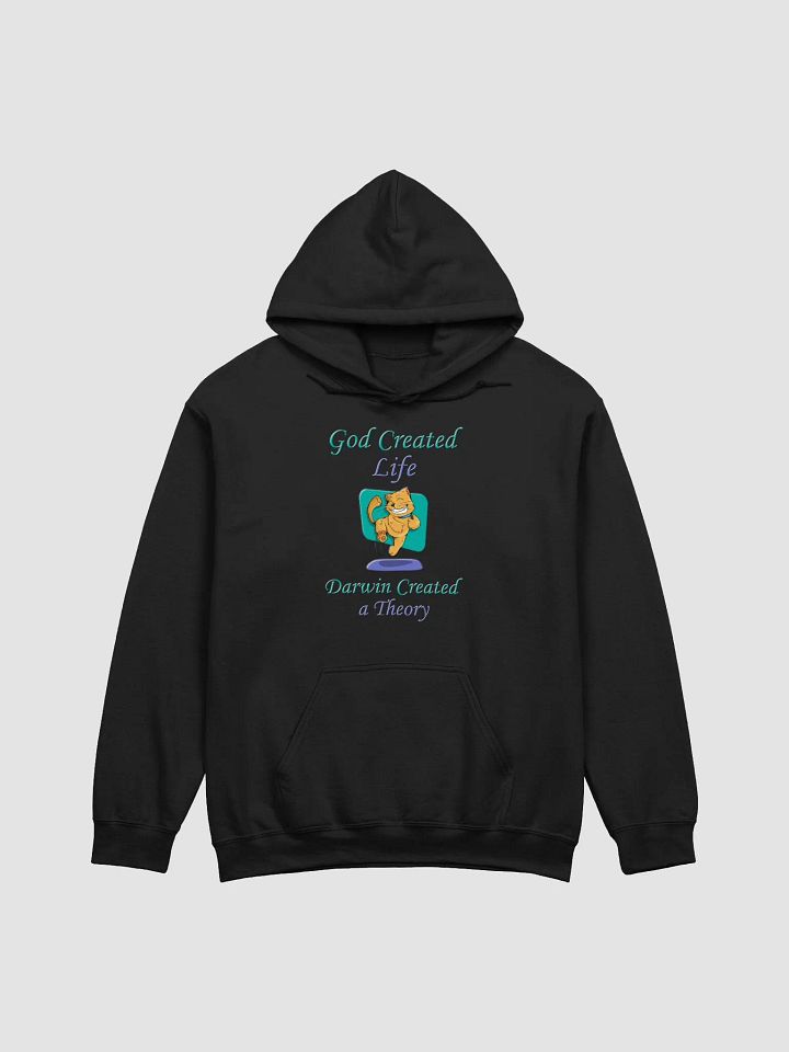 God and Darwin Cat Dance Hoodie product image (3)