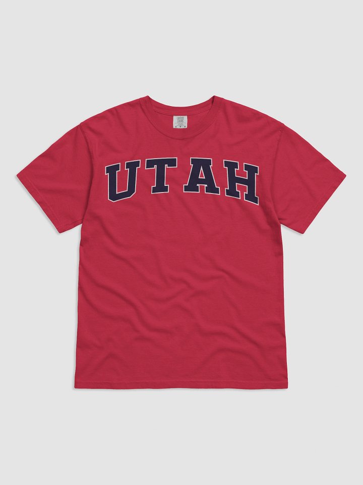 Utah Vintage Stylish Unisex Garment-Dyed T-shirt product image (2)
