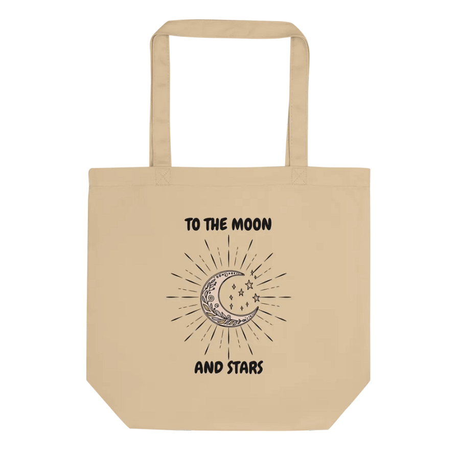 Celestial Whispers Moon Eco Tote product image (1)