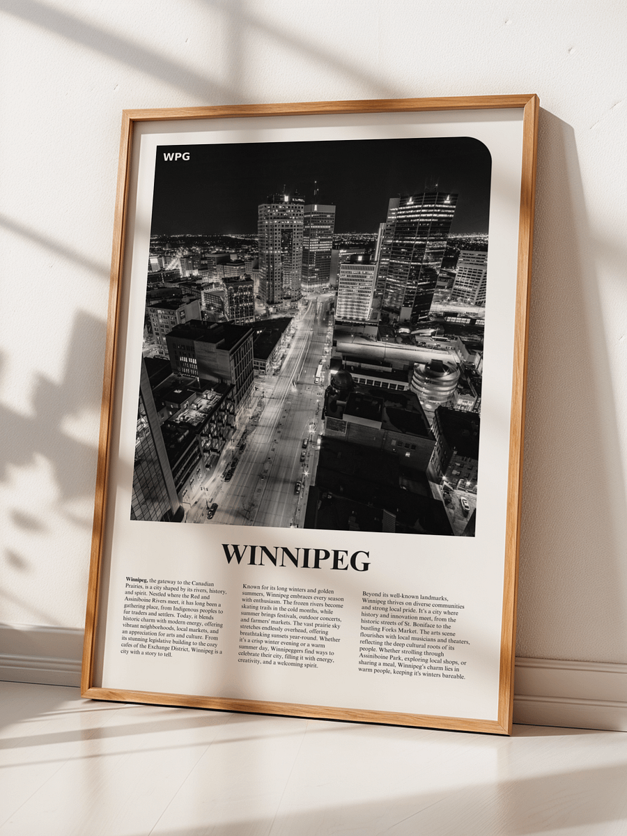 Winnipeg 02 Newspaper Poster product image (2)