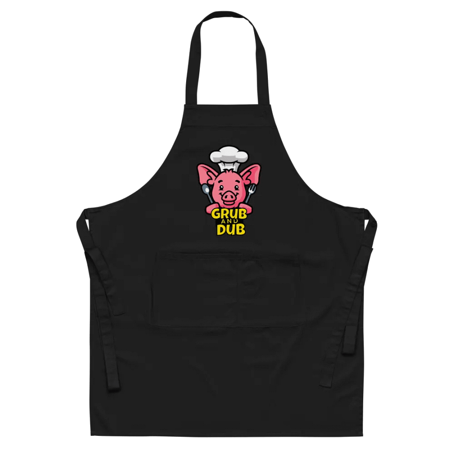 Grub and Dub Organic Apron product image (1)