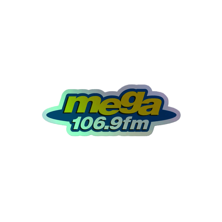 Mega 106.9 Hoja de pegatinas holográficas product image (2)