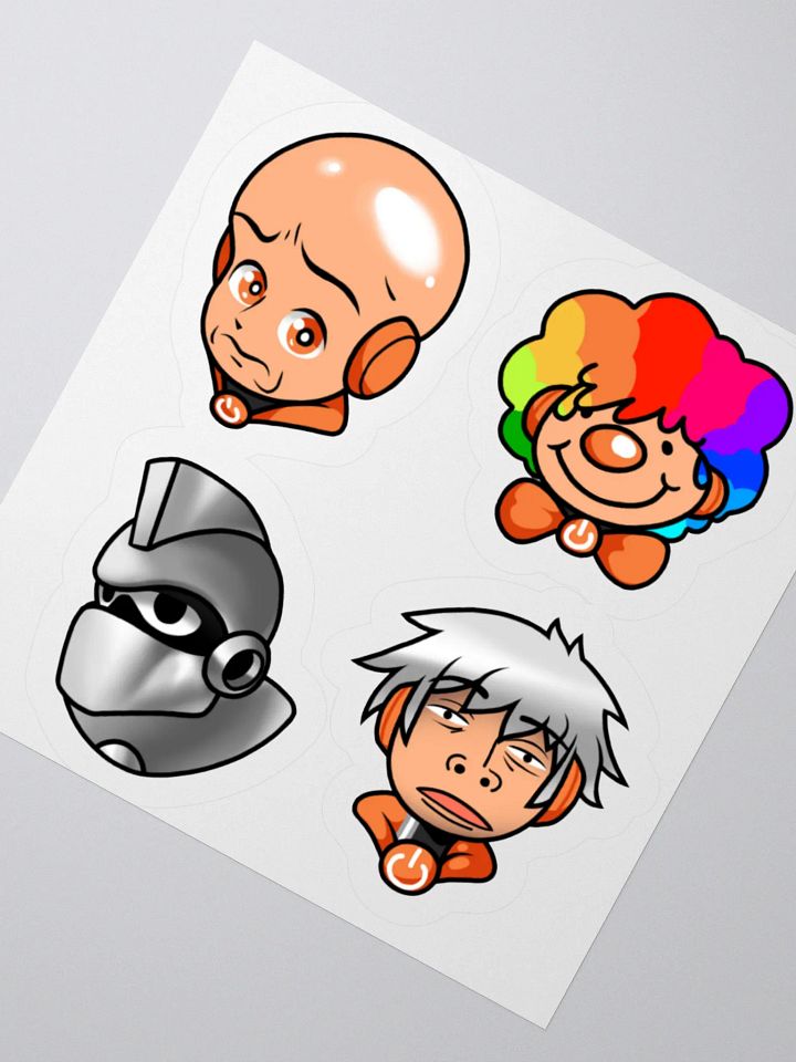 Power Guy Emote Sticker Set product image (2)