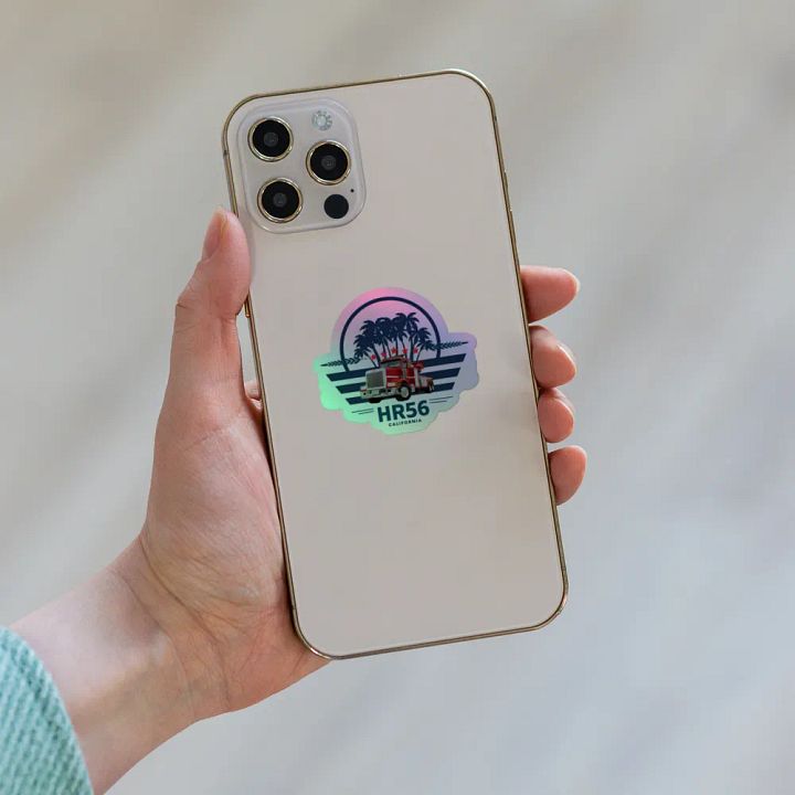 HR56 Holographic Sticker product image (2)
