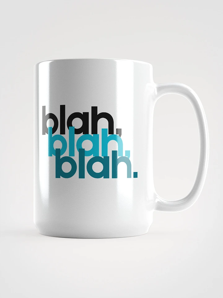Blah blah blah coffee mug product image (1)