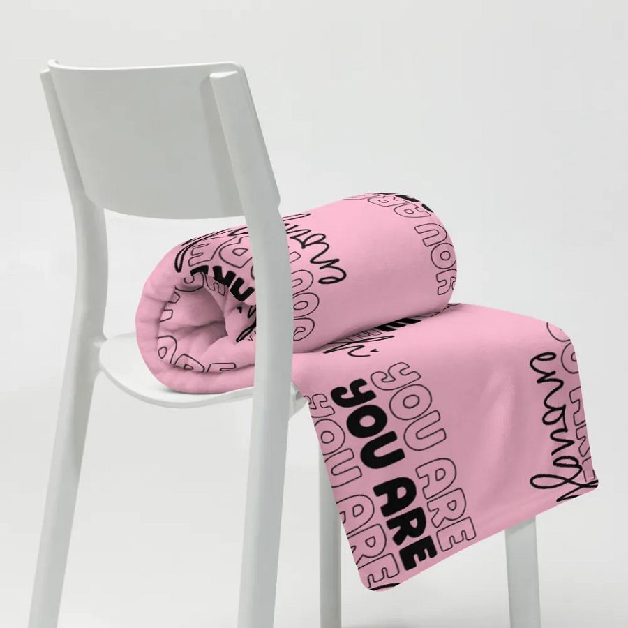 You Are Enough Blanket product image (8)