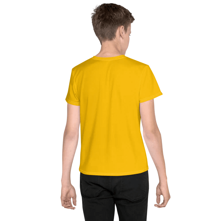 Youth Plain Color Amber T-Shirt product image (2)