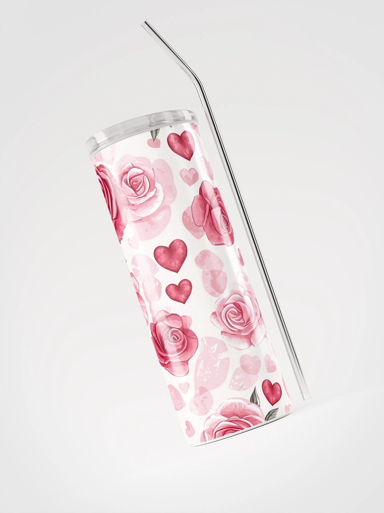 Rose Kiss Stainless Steel Tumbler product image (3)