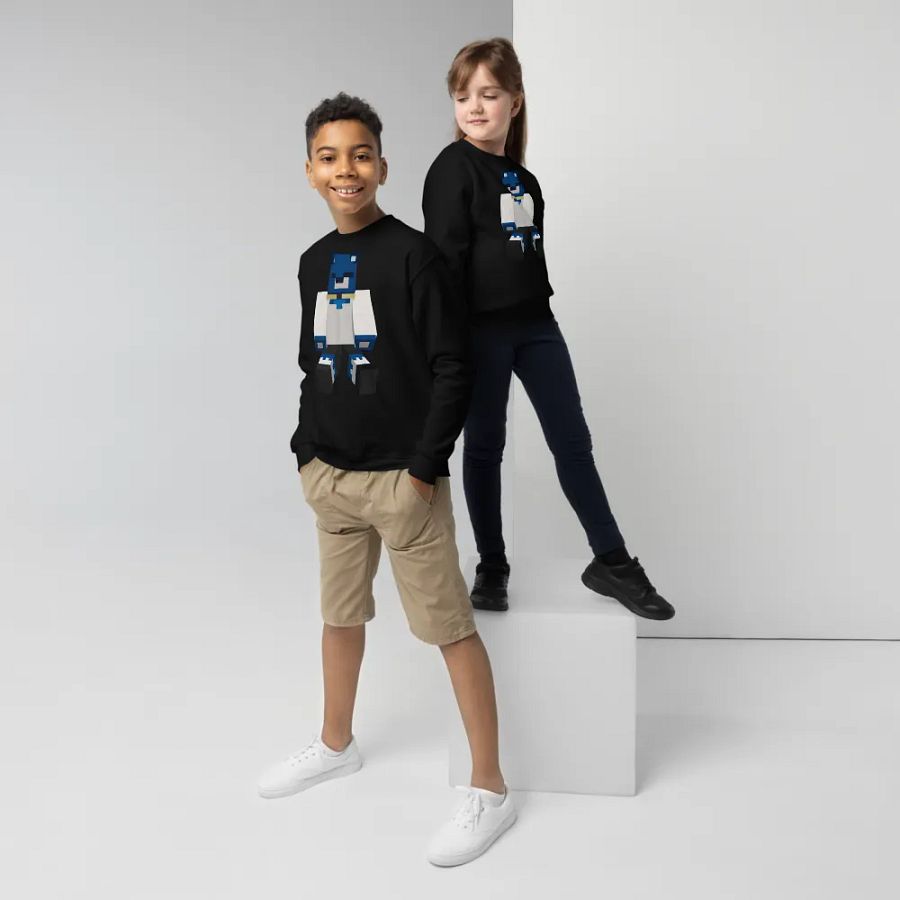 Minecraft Youth Crew Neck Sweatshirt product image (5)