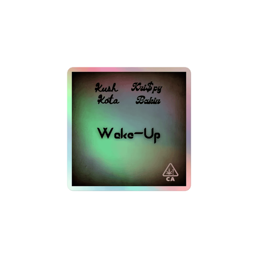 Wake-Up H-Sticker product image (1)