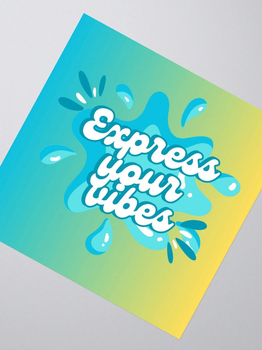 Express your vibes stickers product image (6)