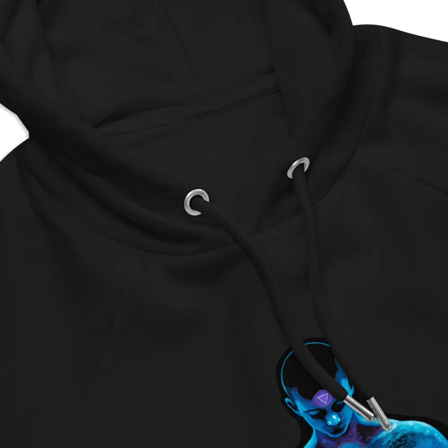 [Meditation] - Unisex Eco Raglan Hoodie product image (11)