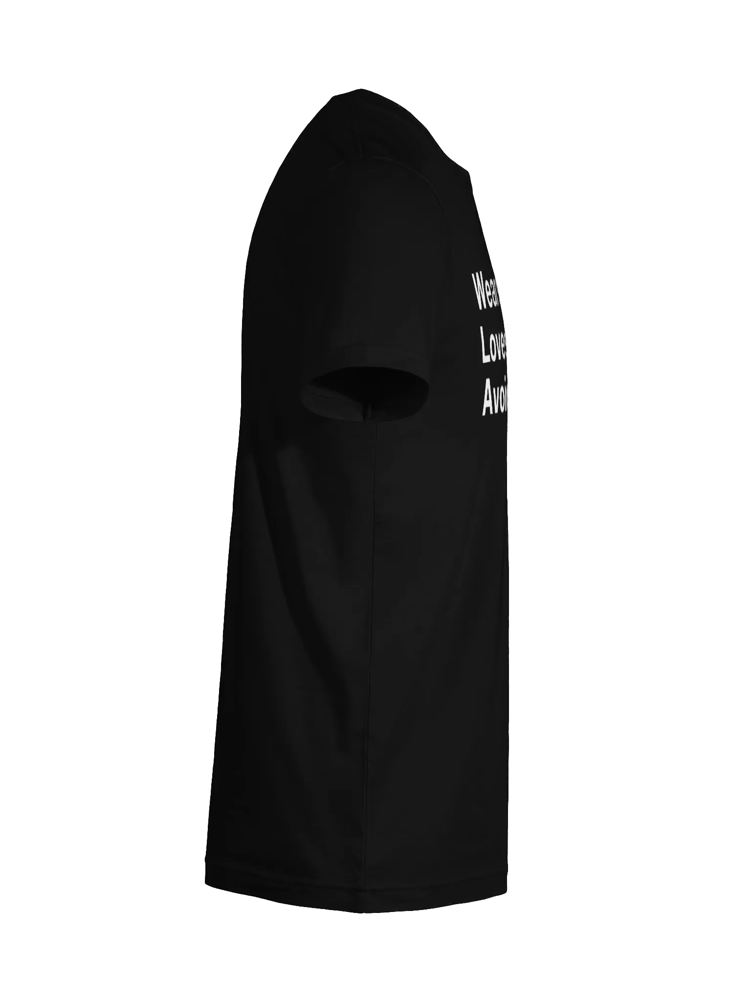 Wears black. Loves dogs. Avoids people. Unisex T-Shirt product image (12)