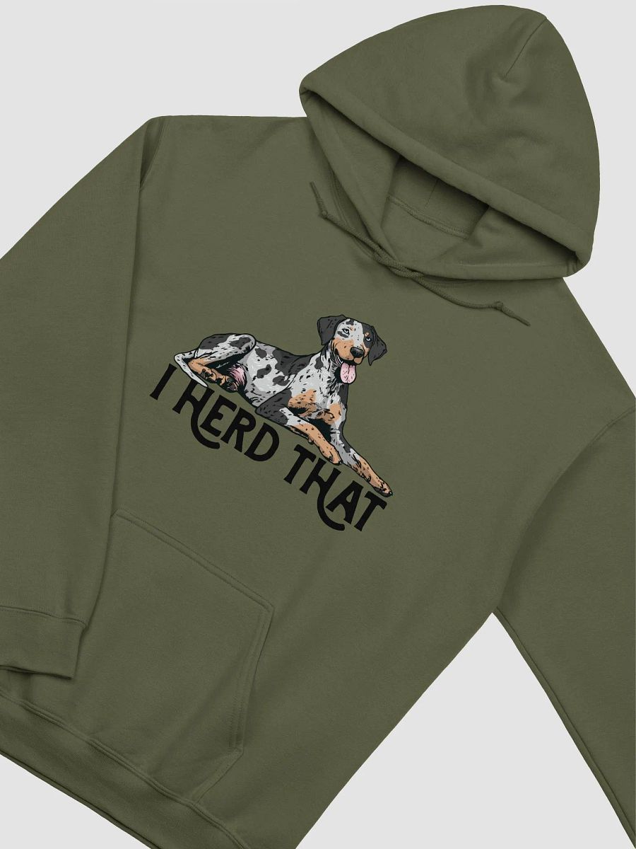 I Herd That Hooded Sweatshirt of a Catahoula Leopard Dog | Funny Hoodie for CLD Paw-rents product image (14)