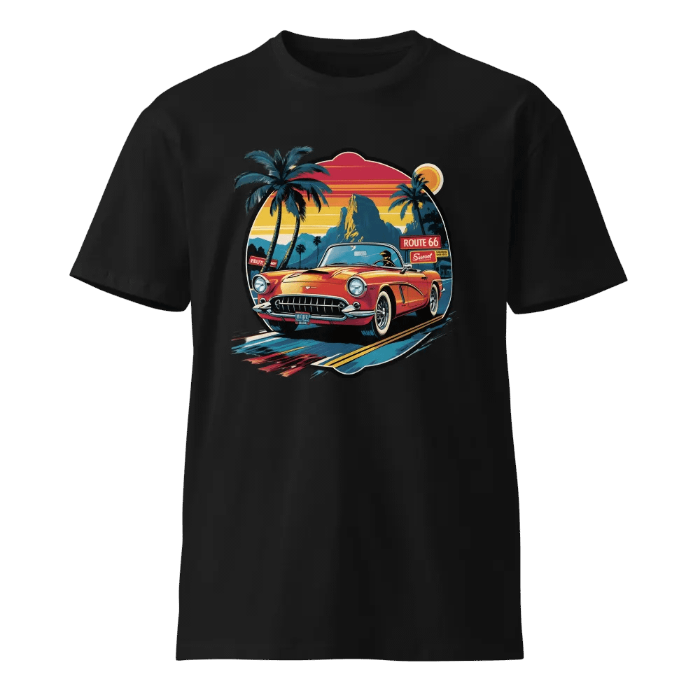 Road Legends: Vintage & Iconic Car T-Shirt product image (1)