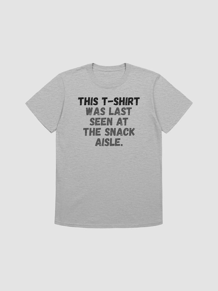This t-shirt was last seen at the snack aisle. product image (1)