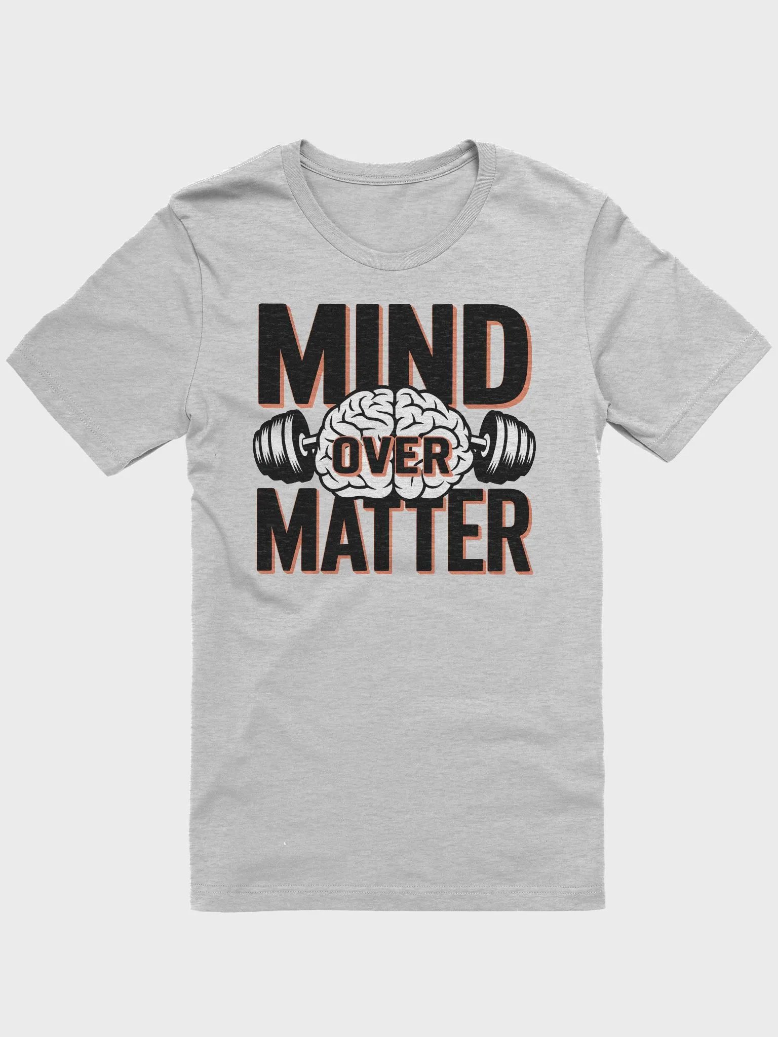 “MIND OVER MATTER” t-shirt product image (1)