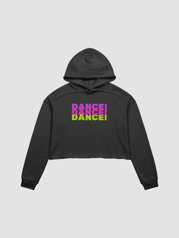 Black Crop Hoodie for Women product image (1)