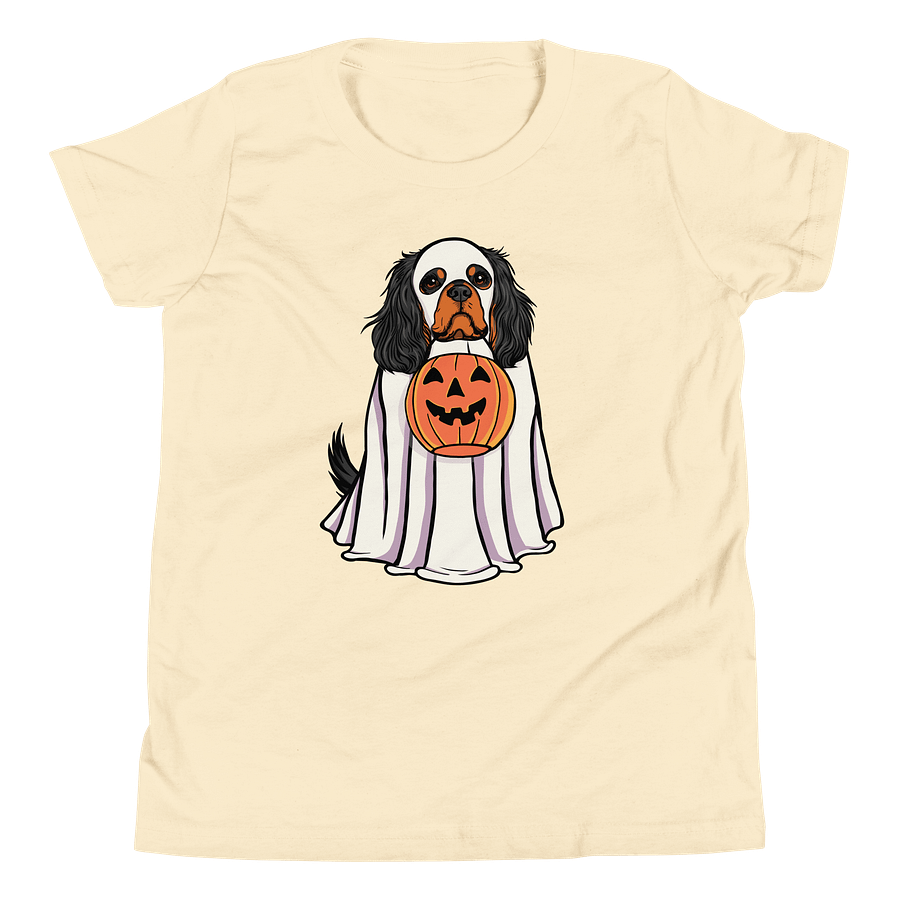 Halloween Cavalier King Charles Spaniel(Black & Tan) Youth T-Shirt product image (24)