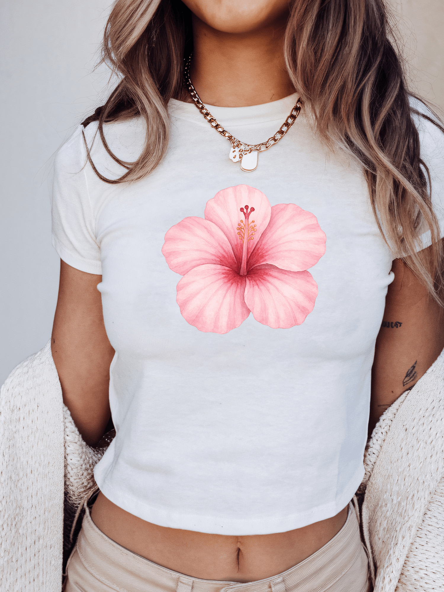 Hibiscus Princess Baby Tee 🌸 product image (2)