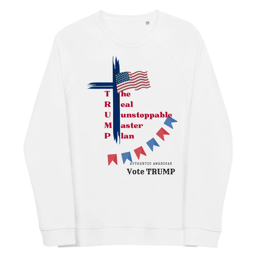 Trump Masterplan Organic Strategy Sweatshirt product image (4)
