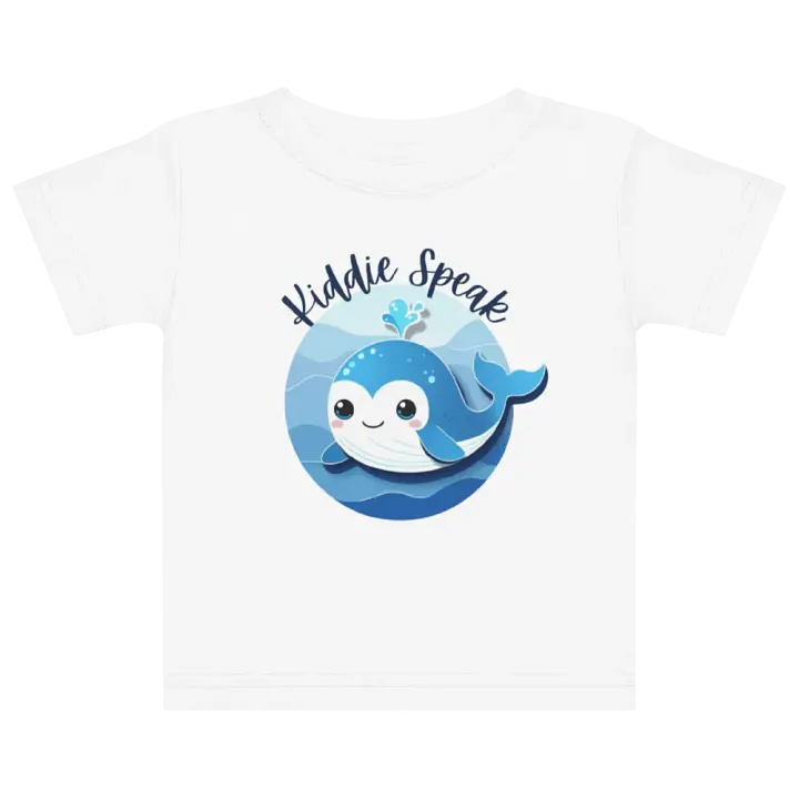 Cute Blue Whale Baby Jersey Tee product image (1)