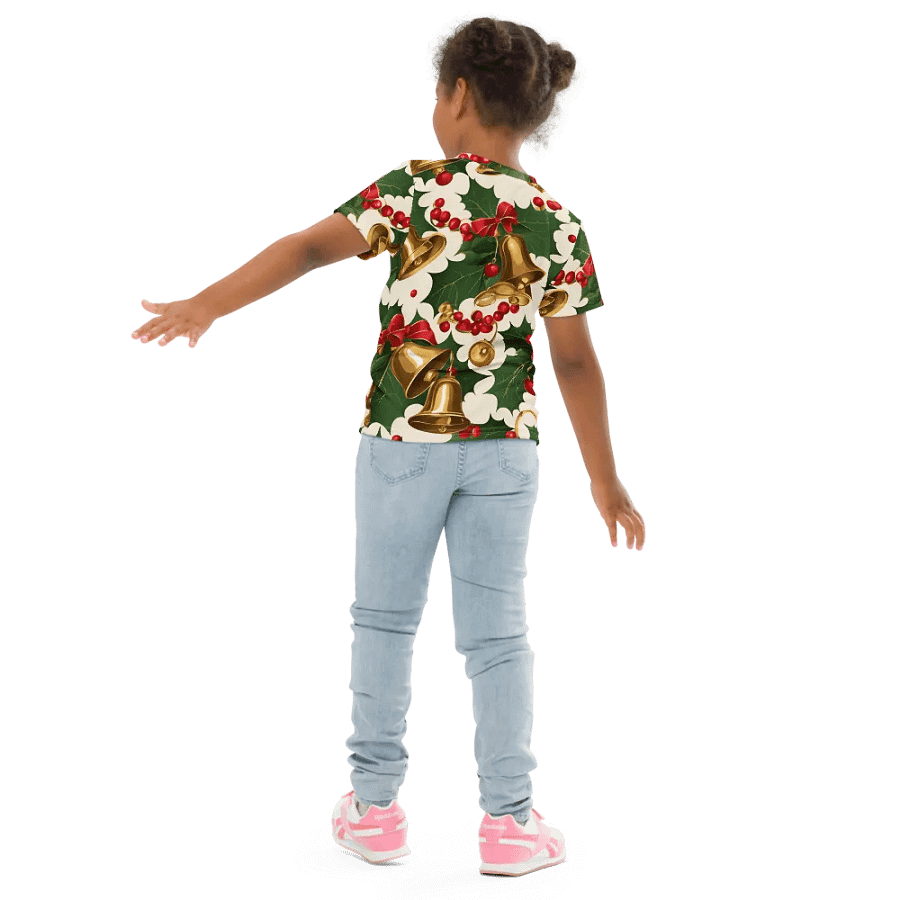 Festive Bells and Berries Kids T-Shirt product image (9)