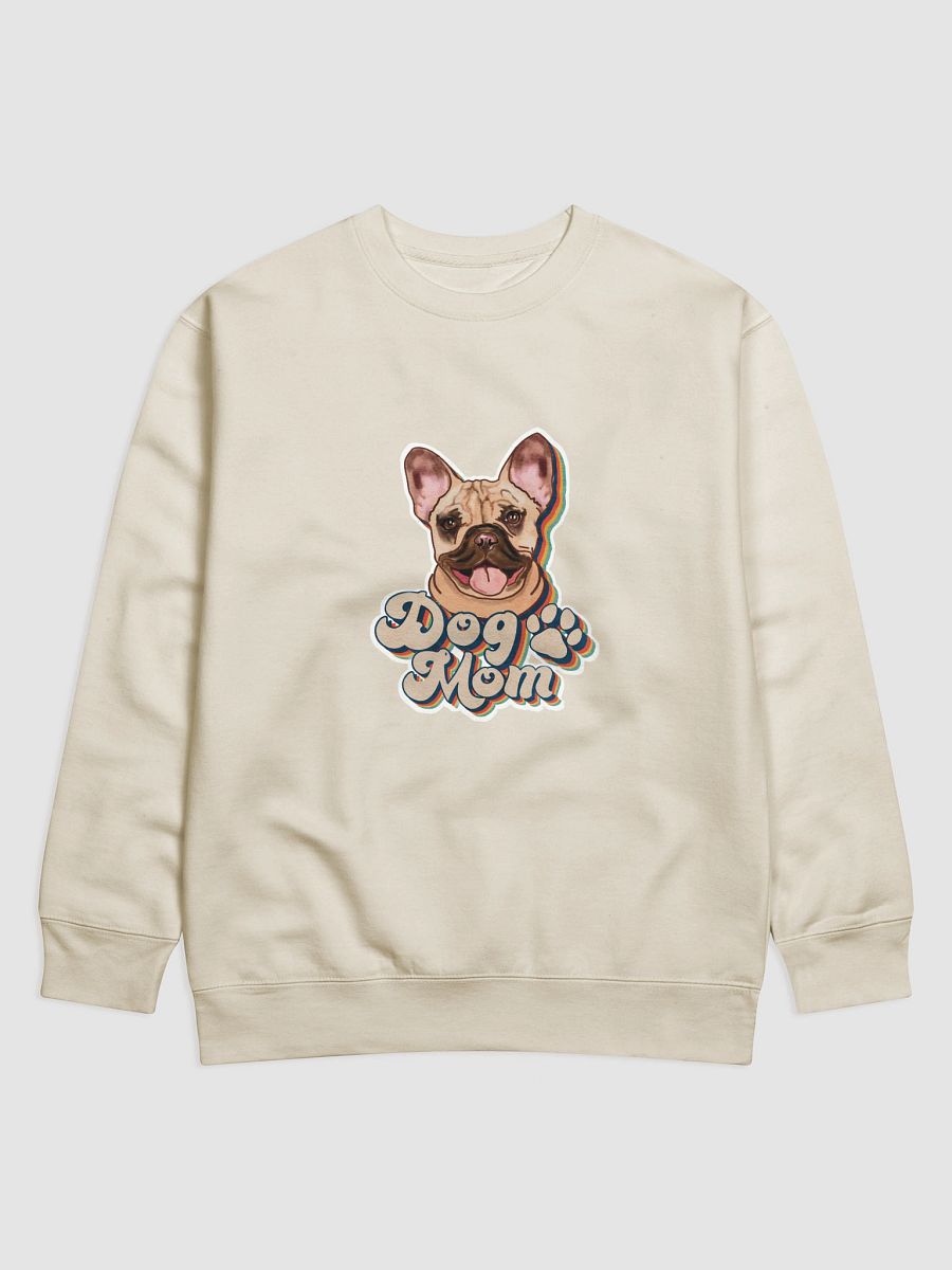 French Bulldog Dog Mom Sweatshirt All colors Large print product image (17)