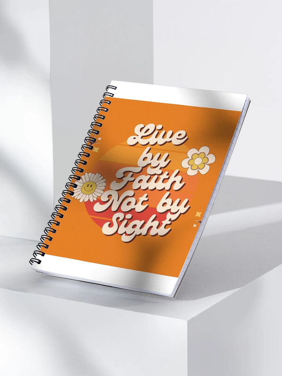 Live by Faith Notebook product image (4)