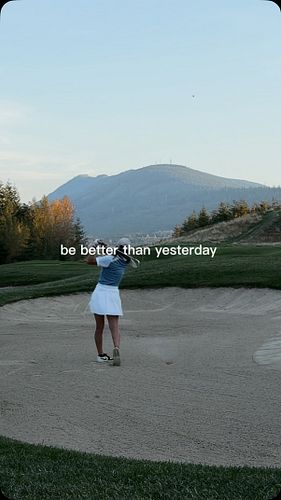 Tbh, sure—more time swinging a club might help my game. But maybe it’s also the escape I never knew I needed. To show up bett...