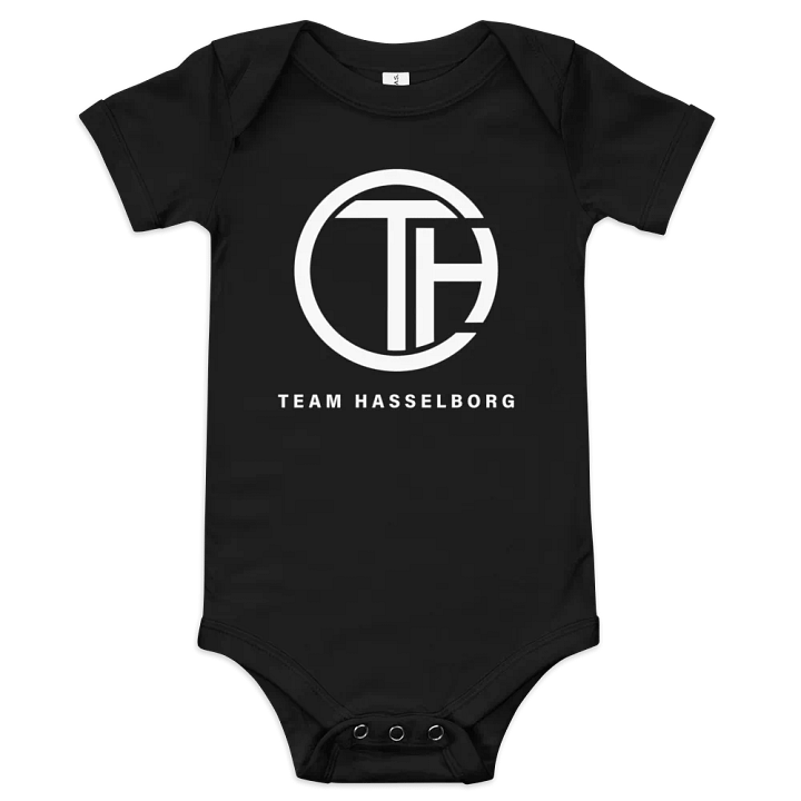 Hasselborg Logo Onesie - Black product image (1)